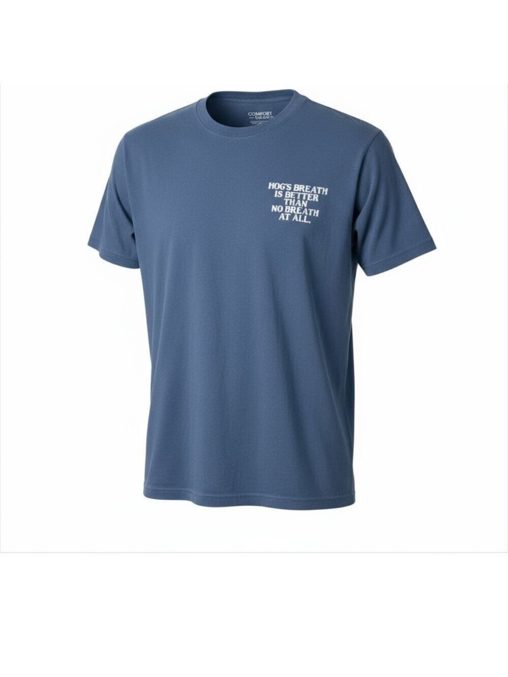 Comfort‎ Colors Hog’s Breath Saloon Destin FL Graphic T-Shirt Men’s Medium Blue